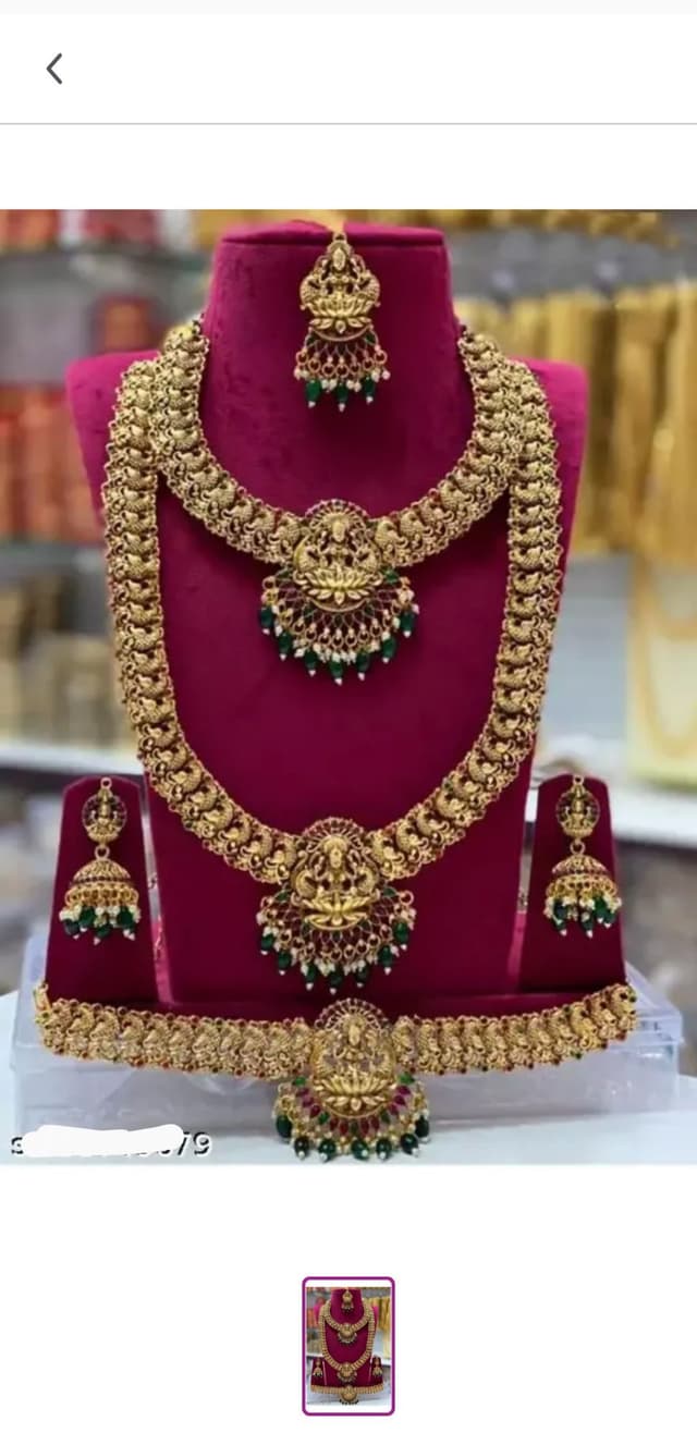 Temple Jwellery Laxmi Design