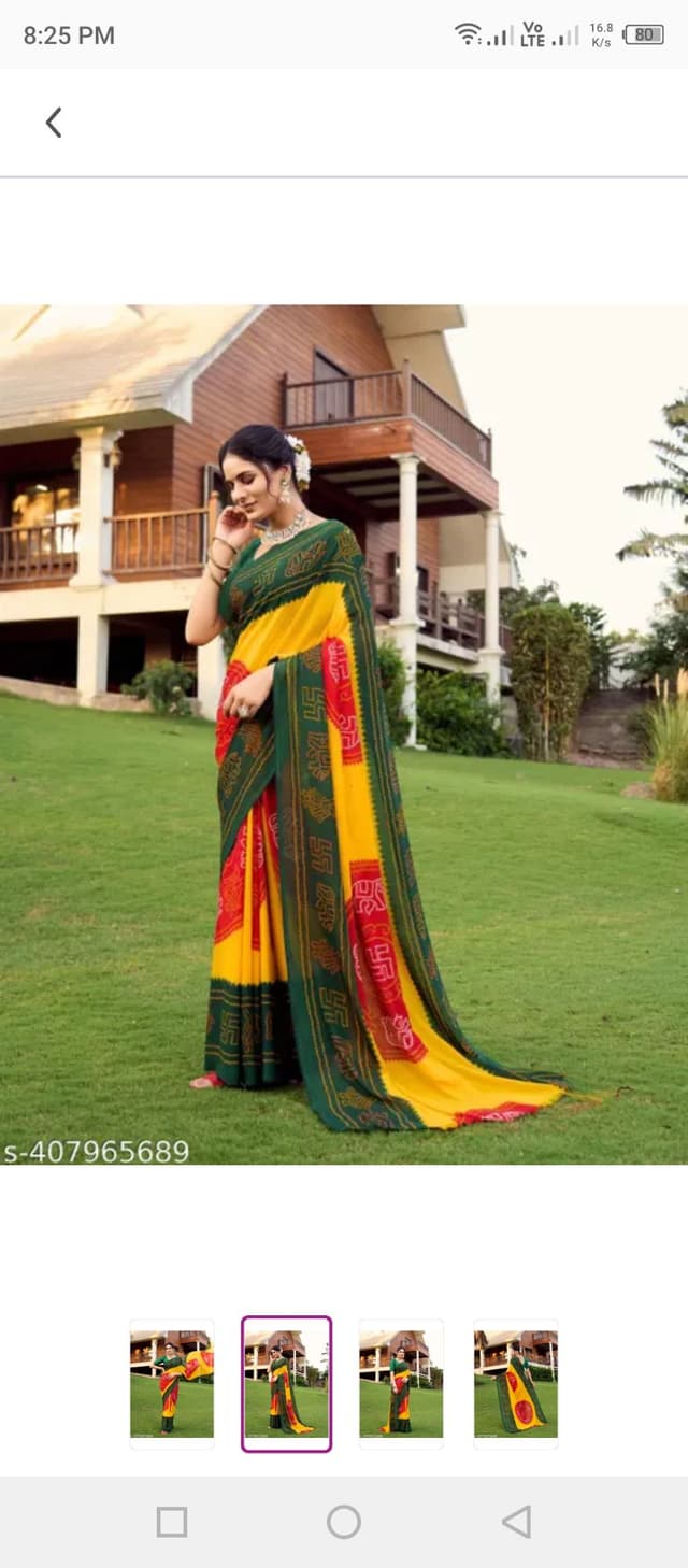 Chiffon Saree