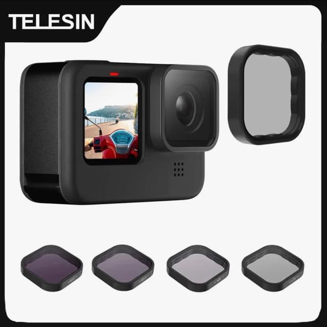 TELESIN CPL ND8 ND16 ND32 Filter Set for GoPro Hero 13 Black
