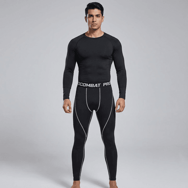Inner Compression Set Of Trouser and T-Shirt For Men