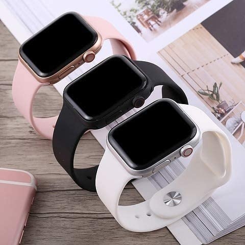 Plus Smart Watch Full Screen 1.75 Inch With Silicone Band Rotating Crown Make/Answer Calls Fitness Tracker Health Monitor 3