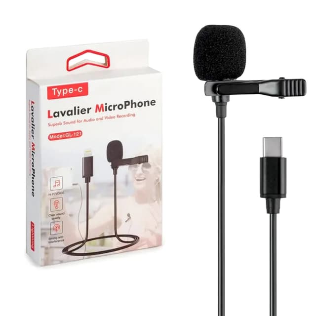Lavalier Type C Microphone for Android Mobile Mic