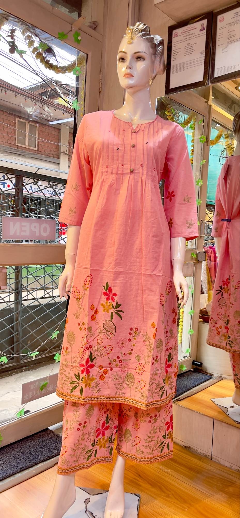 Malmal Cotton Coord-Sets For Women 1