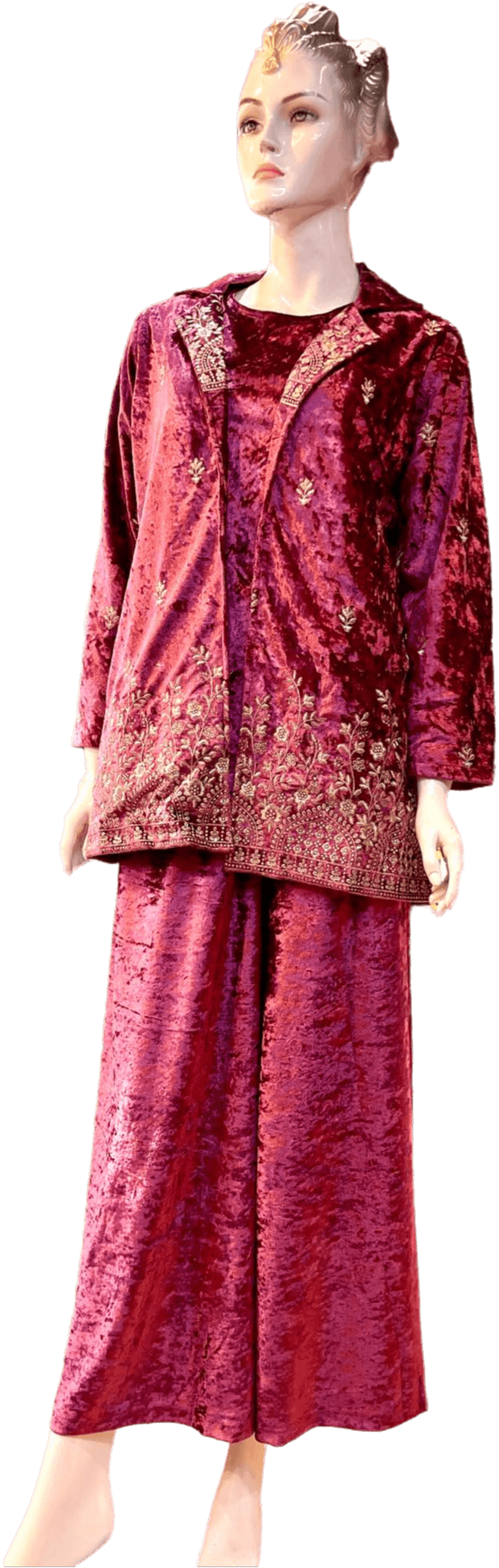 Velvet Party Ware Set for Women