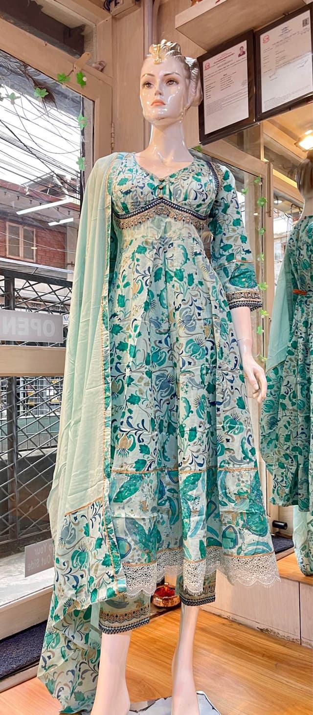 Premium Cotton Anarkali Sets For Women