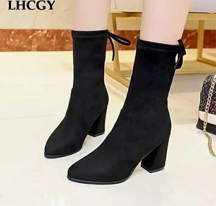 Winter Boots With Fur for ladies From Le Fabec ( Beauty ) - Fashion | Women's Footwear | Boots For Women | Shoes For Women | 1