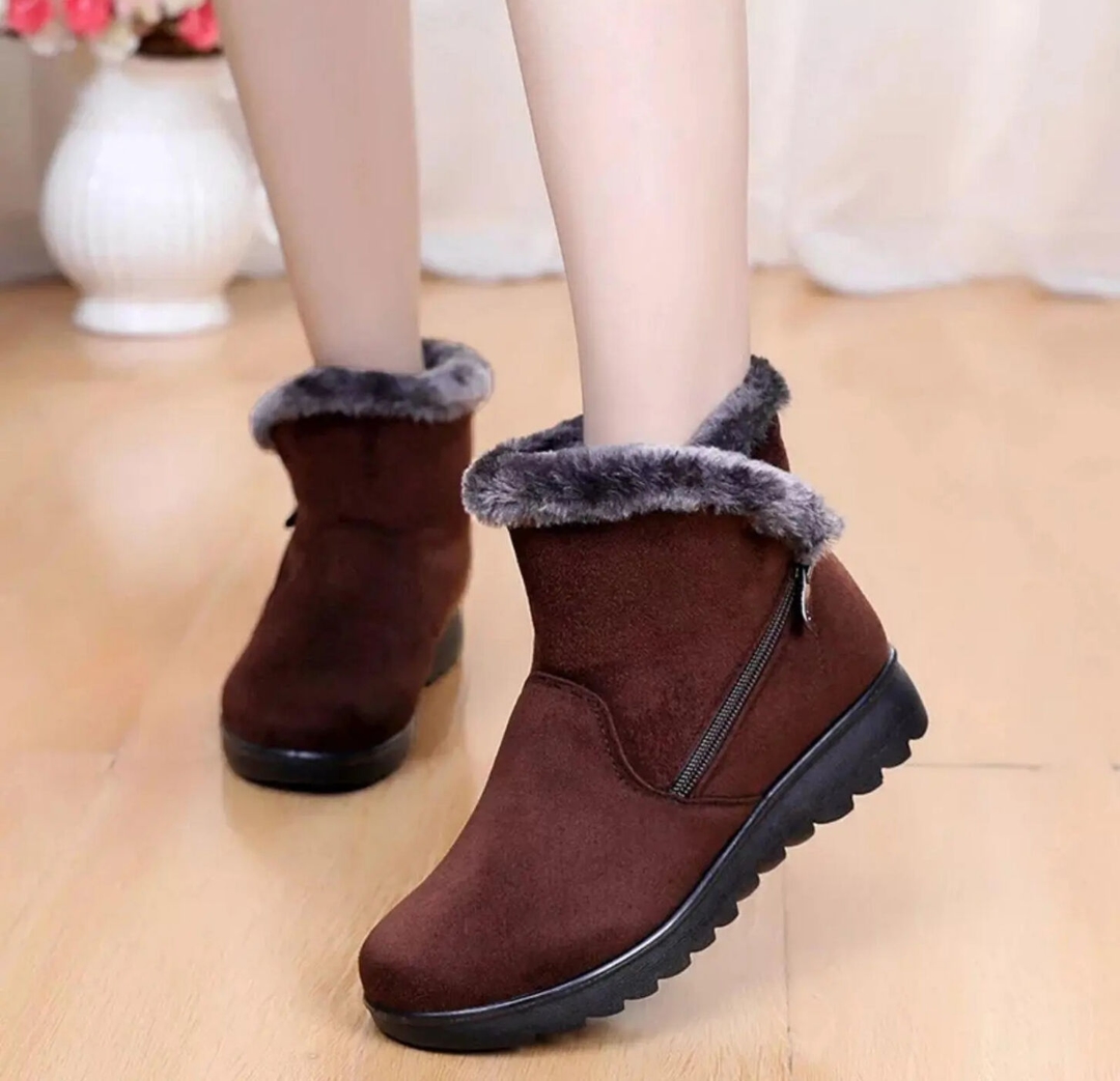 Women Winter Warm Snow Boots Fashionable Tassel Flat Platform Cotton Boots (Nep-2) - Fashion | Women's Footwear | 1