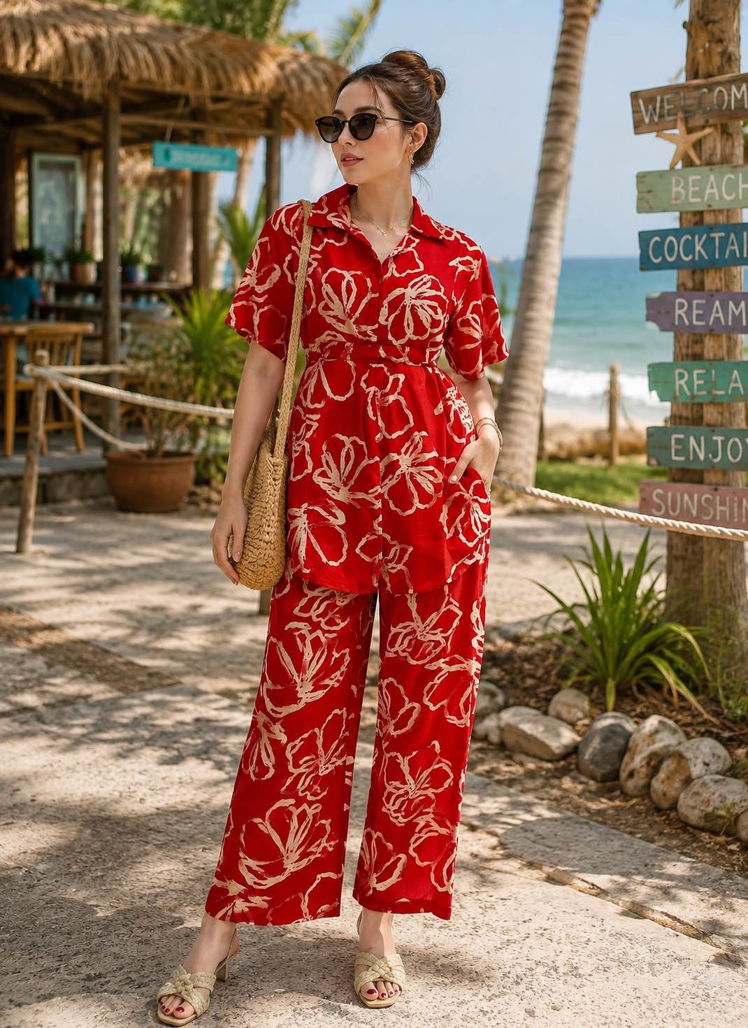 Cotton Summer Coord Sets For Women 1