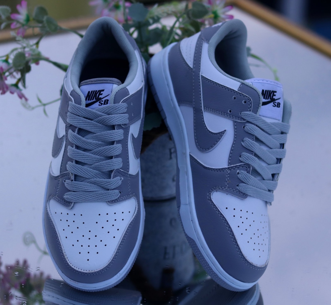 SB Dunk Low – Cool Grey Edition Luxe | Men's Sleek & Street-Ready Signature Sneakers 1