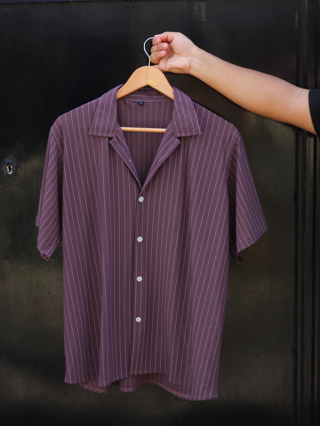Trendy Half Sleeve Stripe Formal And Casual Stretchable Lining Shirt For Men 1