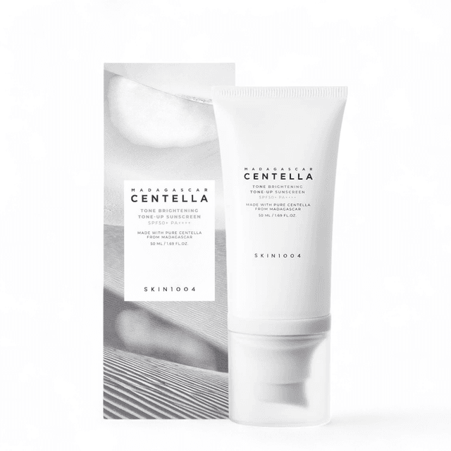 Centella Tone-Up Sunscreen SPF50+ PA++++ – 50ml | Korean Brightening Sunscreen, UV Protection for All Skin Types