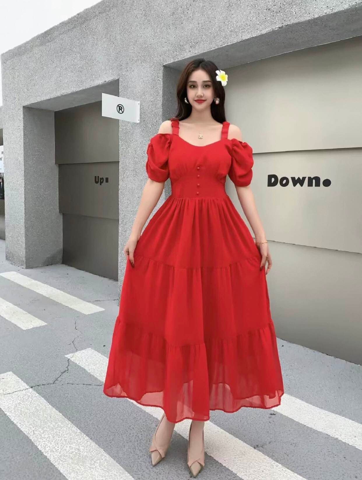New Summer Special Half sleeve Onepice Dress For Women 1