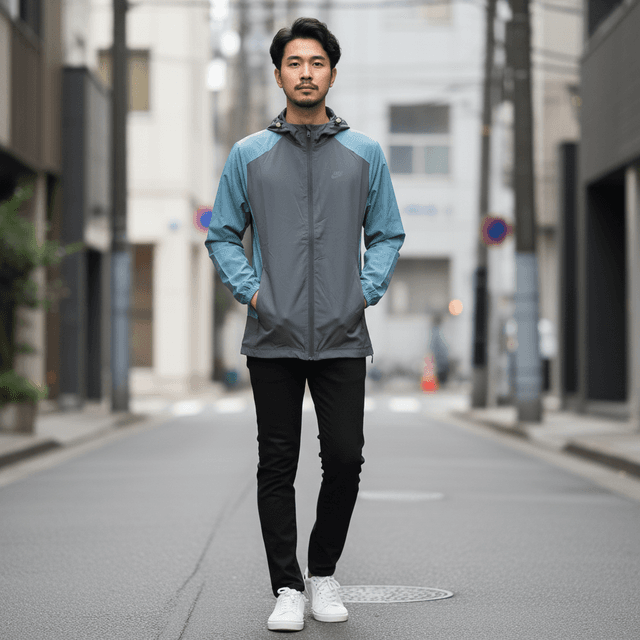 Men's Lightweight Single Lyer Windcheater jacket