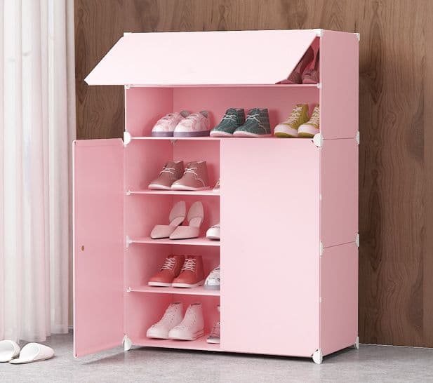 Storage Cabinet Shoe Rack For Organization