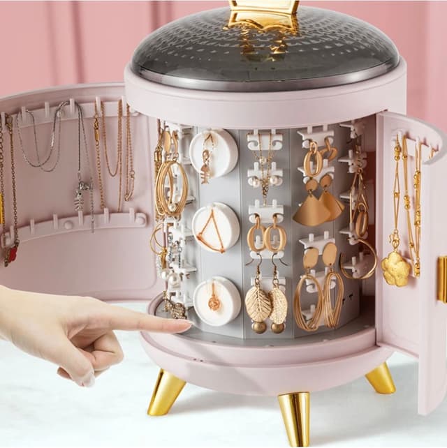 Jewelry Organizer Display Case Box