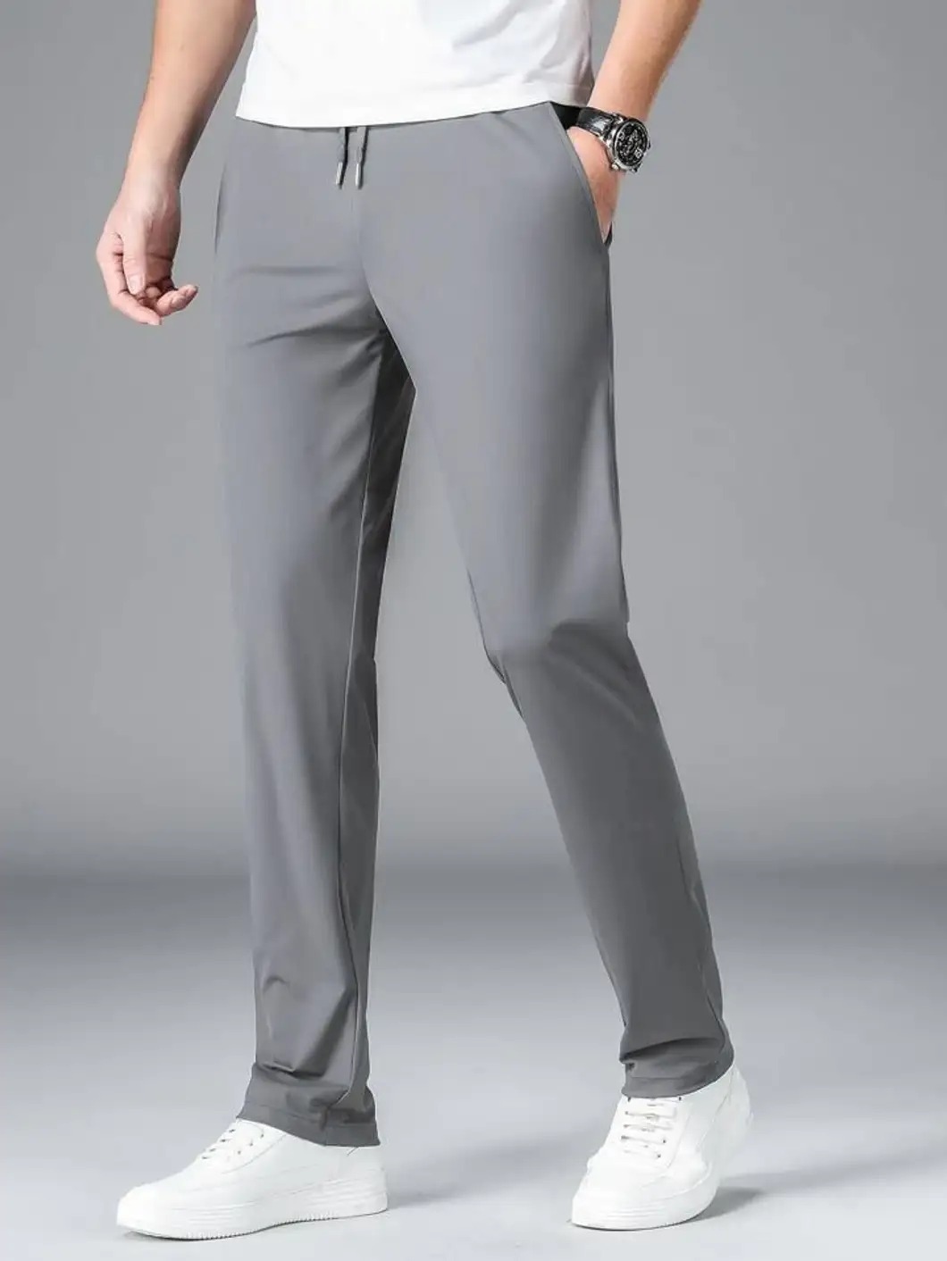 Comfortable Summer Stretchable Light Weight Loose Fit Trouser For Men 1