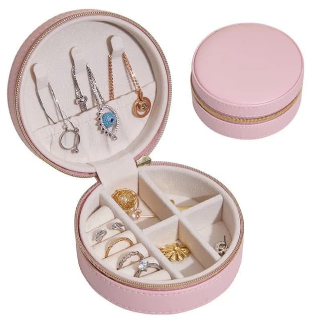 European Princess Leather Jewellery Box
