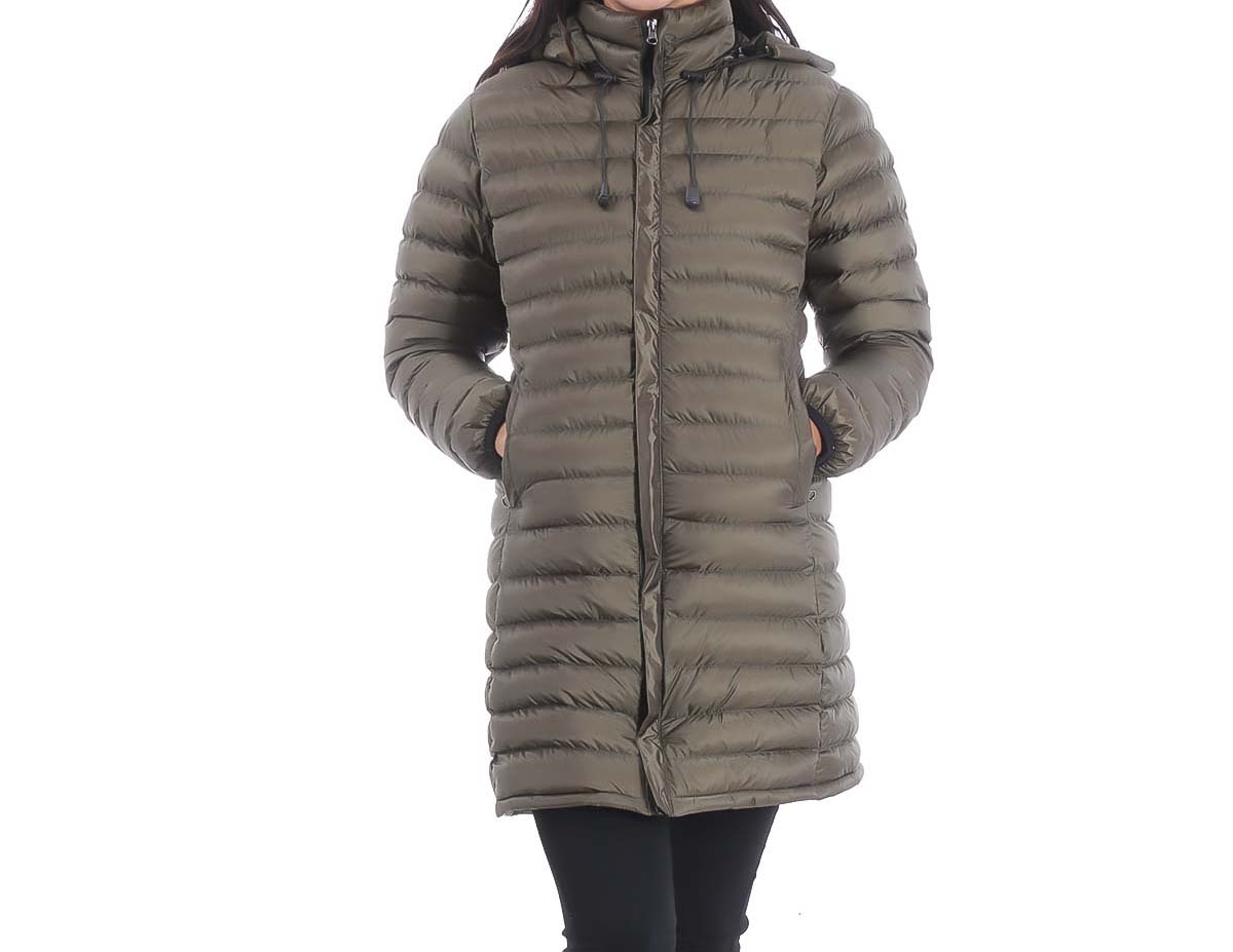 Moonstar Long Silicon Hooded Jacket for Women - Fashion 4