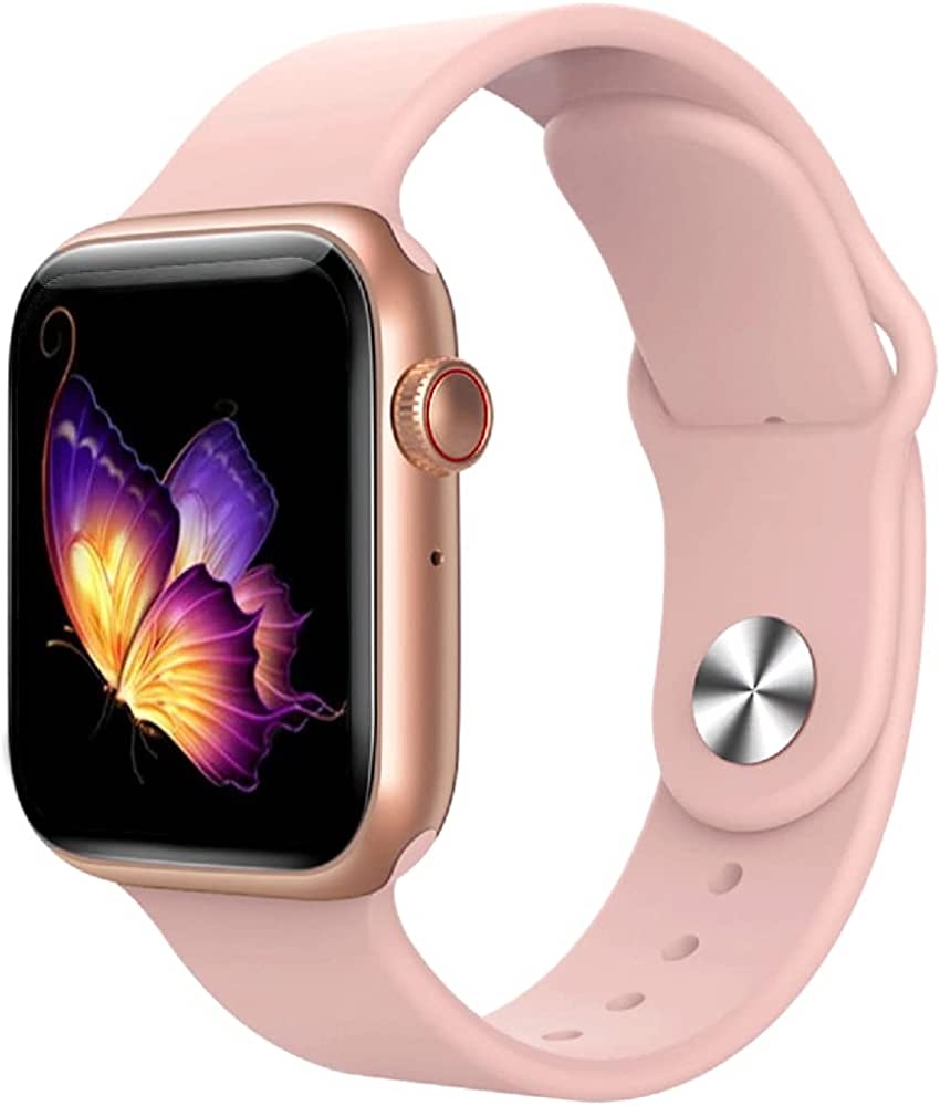 Plus Smart Watch Full Screen 1.75 Inch With Silicone Band Rotating Crown Make/Answer Calls Fitness Tracker Health Monitor 2
