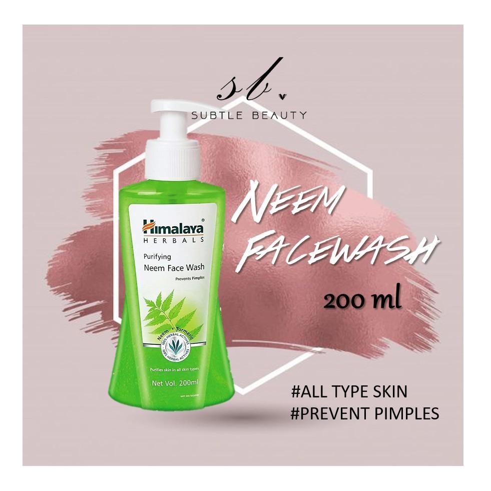 Himalaya Herbals Purifying Neem Face Wash 200 ML 4