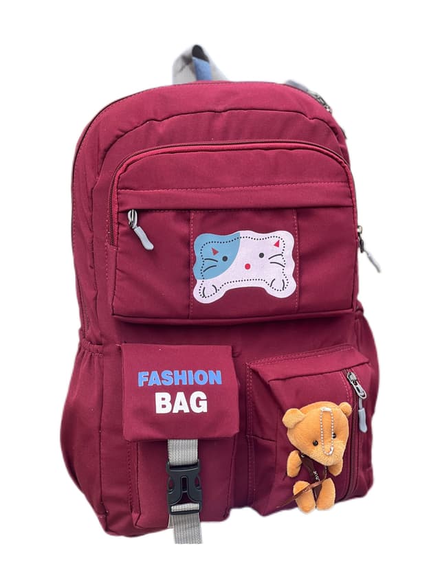 Cute Doll New Korean Ladies Fashion Backpack For College And School |Travel Bag For Girls |Bag For School And College Purposes