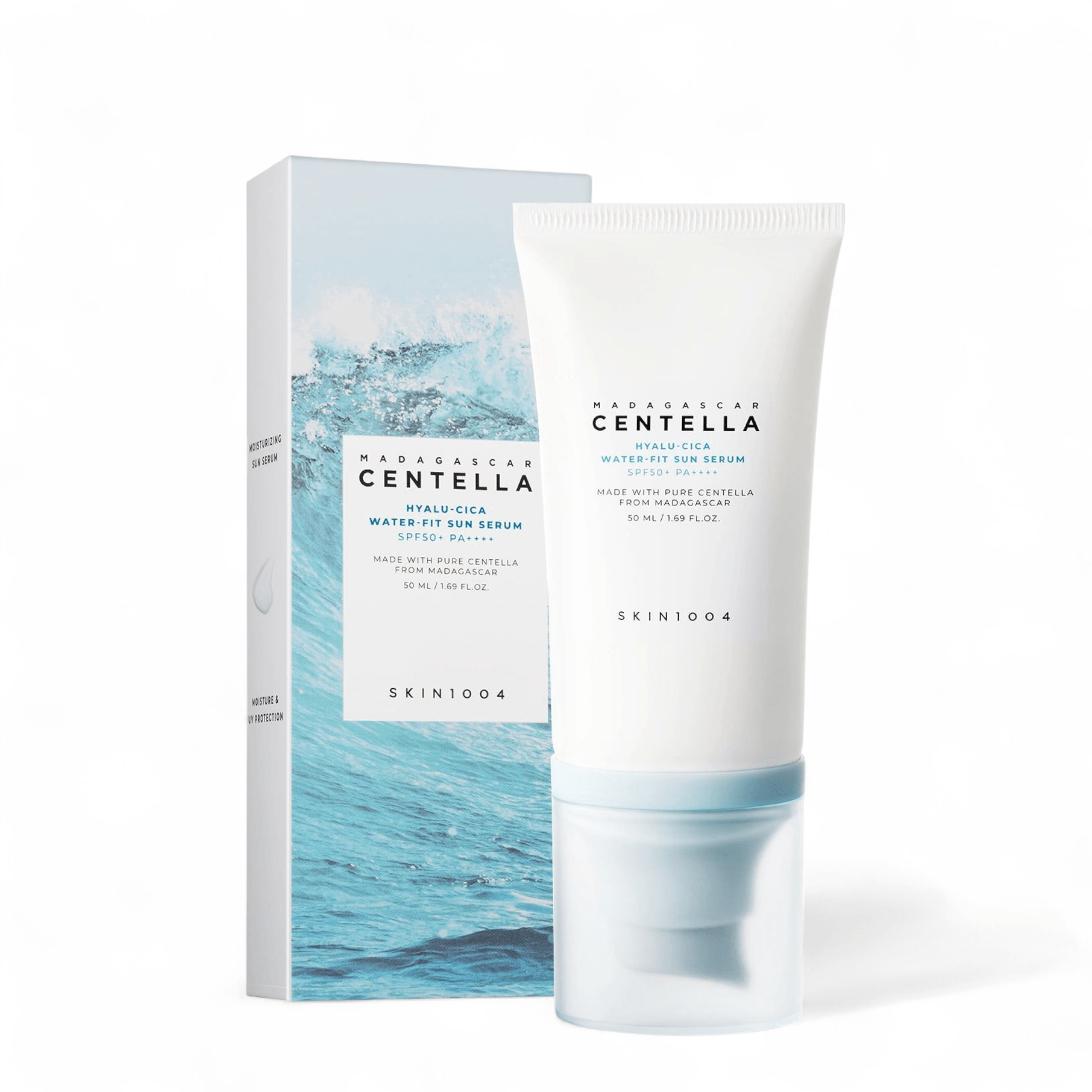 Centella Hyalu-Cica Sun Serum SPF50+ PA++++ – 50ml | Korean Skincare | Hydrating Sunscreen for All Skin Types 1