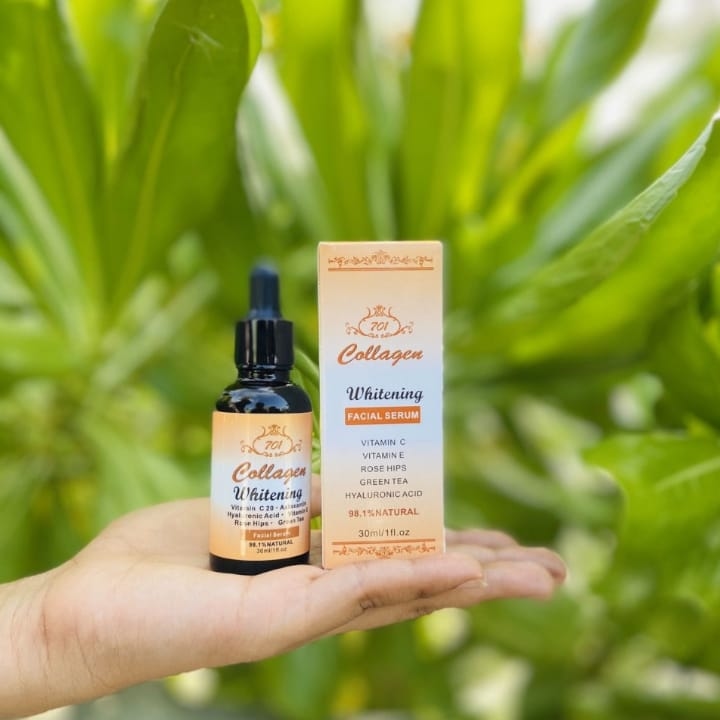 COLLAGEN Facial Serum With Hyaluronic Acid and Multivitamins - 30ml 1
