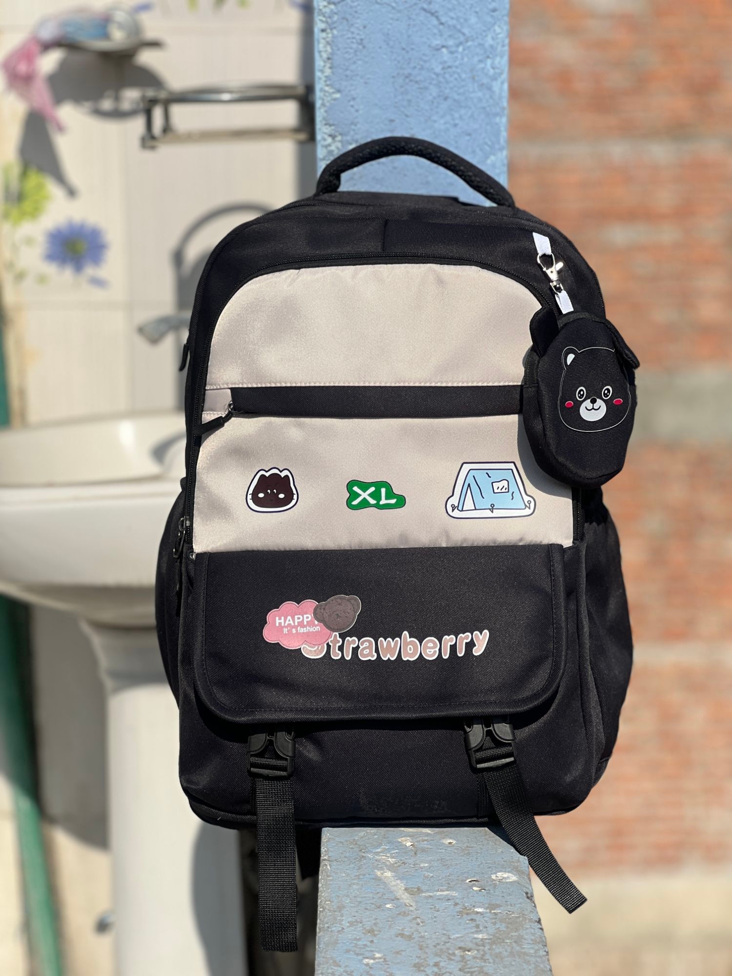 Latest Korean Ladies Fashion Backpack For College And School |Travel Bag For Girls |Bag For School And College Purposes 1