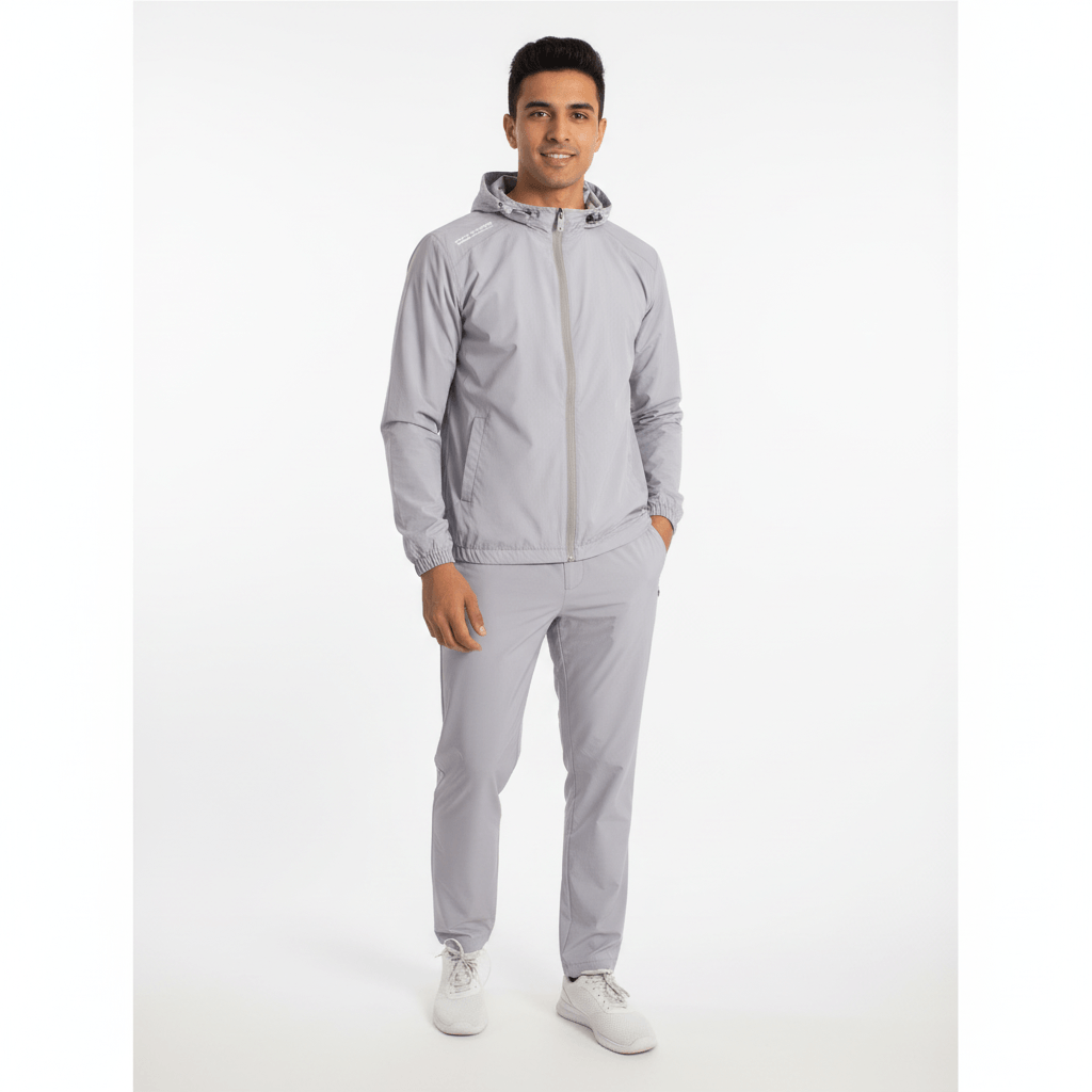 Men's Single Layer Lightweight Stretchable Sport Windcheater For Summer 1