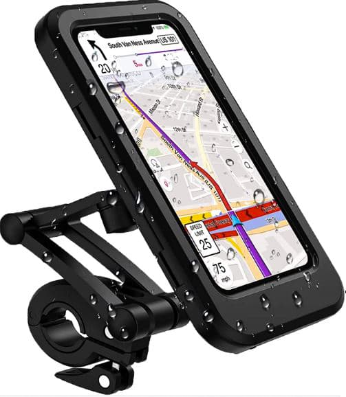 Bike Phone Holders Adjustable Waterproof Mobile Case for Pathao