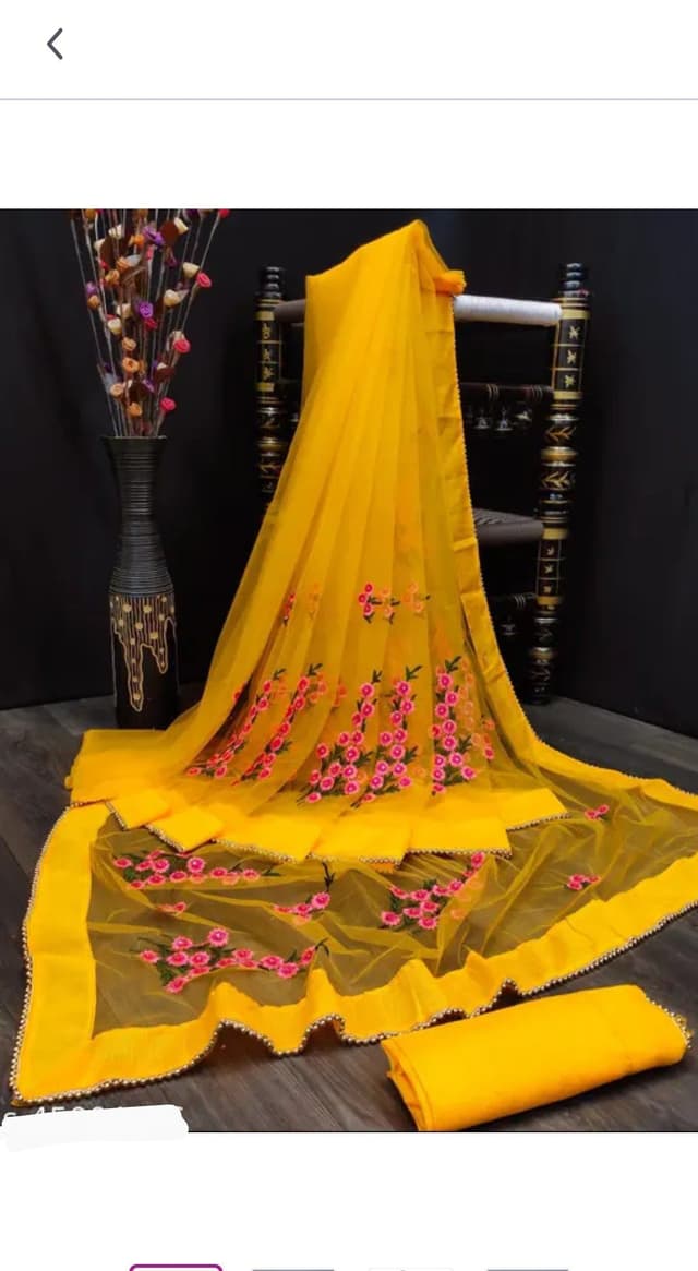 Bollywood Fabric Net Saree