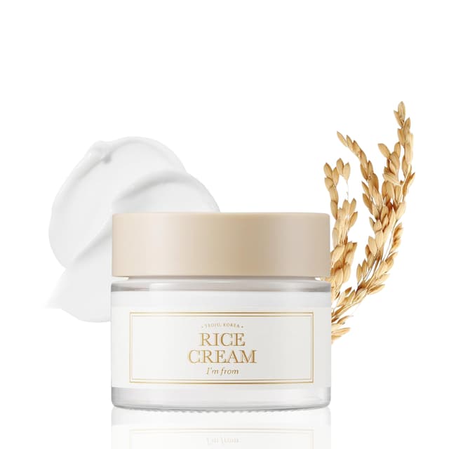 I'm From Rice Cream – 50g | Korean Skincare | Brightening, Moisturizing & Nourishing Cream for All Skin Types