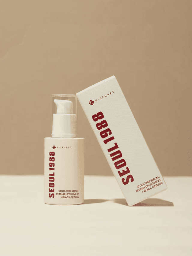 KSECRET Seoul 1988 Serum Retinal Lipsome 2% + Black Ginseng 30ml