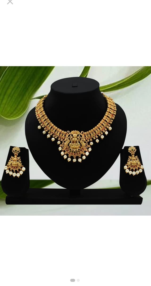 Brash Temple Jewellery Set