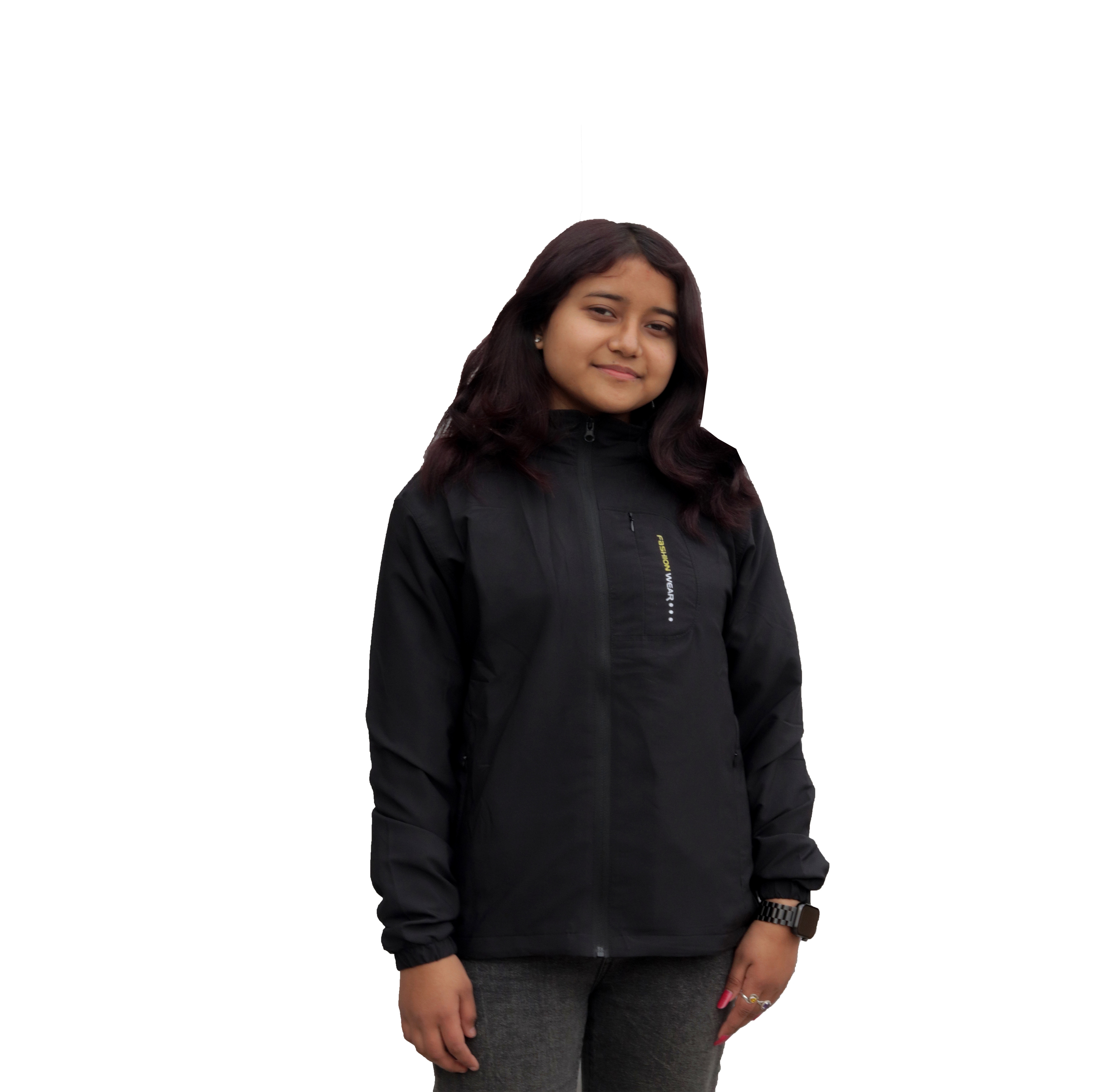 Ladies Stretchable Wrinkle Windcheater For Women - Fashion | Women'S Wear 1