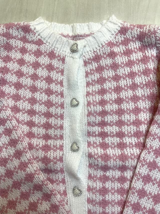 Woollen Cardigans For Women In Pink Colour