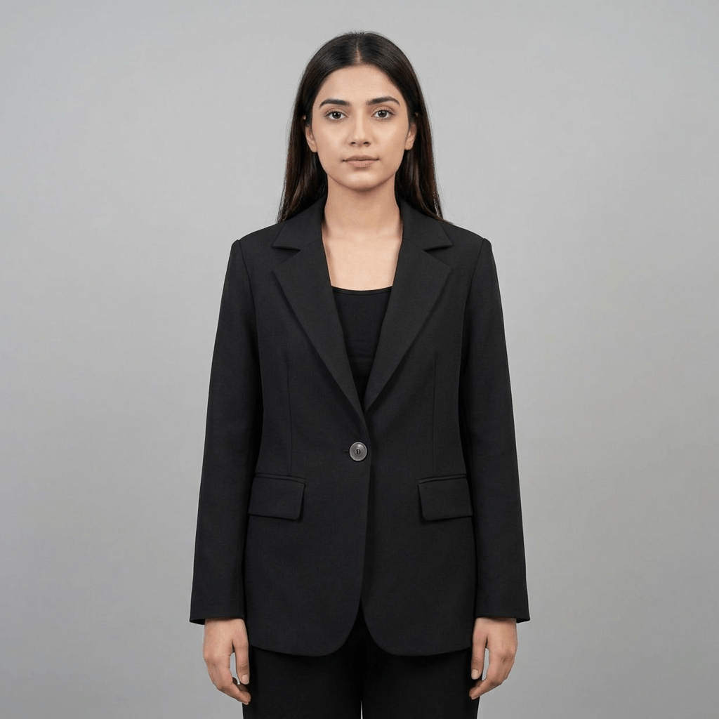 New Summer Special Full Sleeve One Bottom Ladies Blazer Coat For Women 1