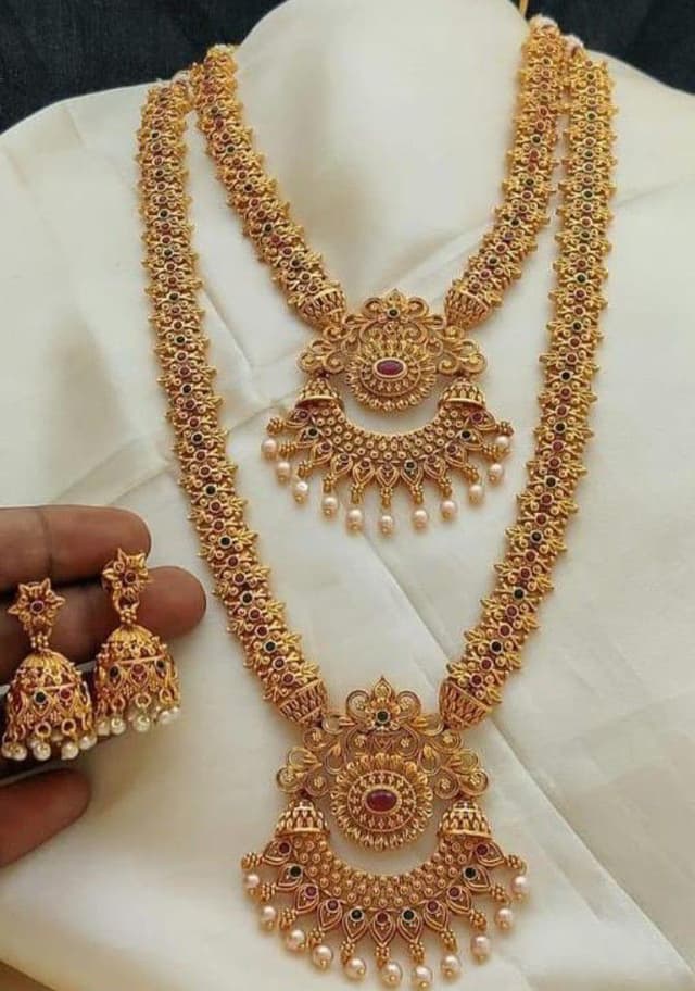 Temple Jewellery Full Set
