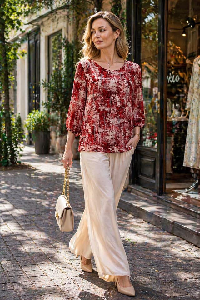 Chiffon Summer Tops For Women