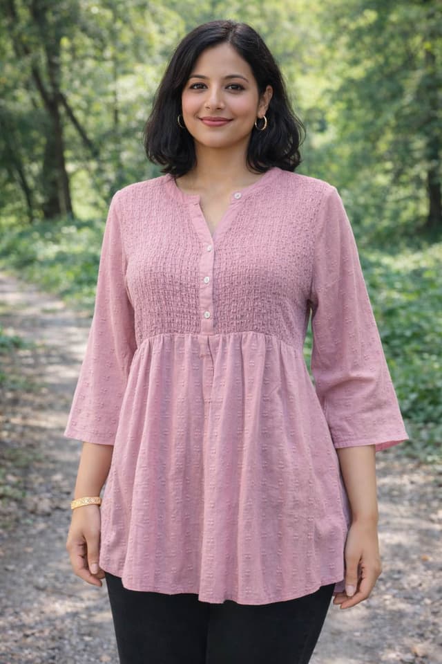Cotton Free Sized Tops For Women
