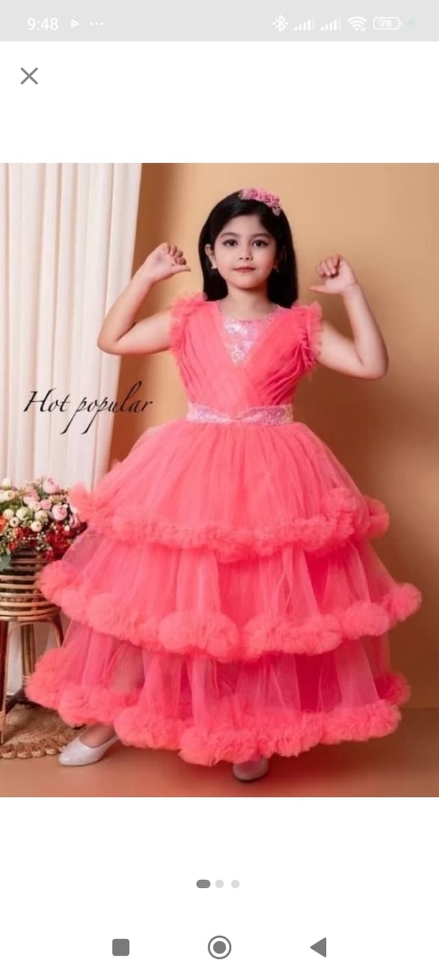 Kids Party Wear Full Redy