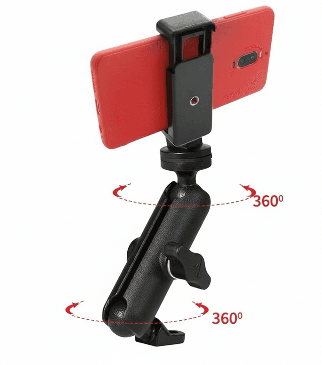 Universal Scooty and Bike Mobile Holder Full Metal Body Phone Holder for Pathao