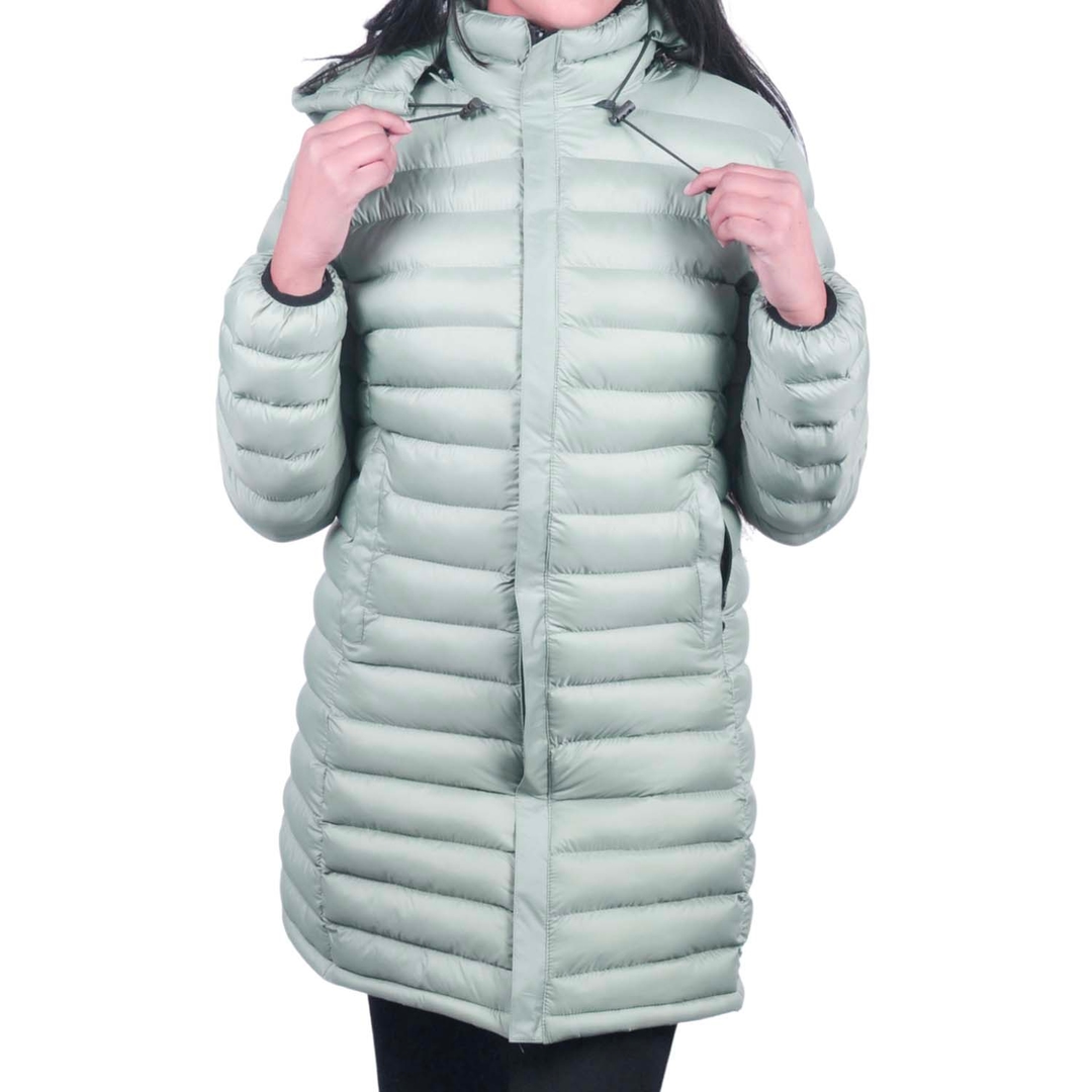 Moonstar Long Silicon Hooded Jacket For Women part II - Fashion 6