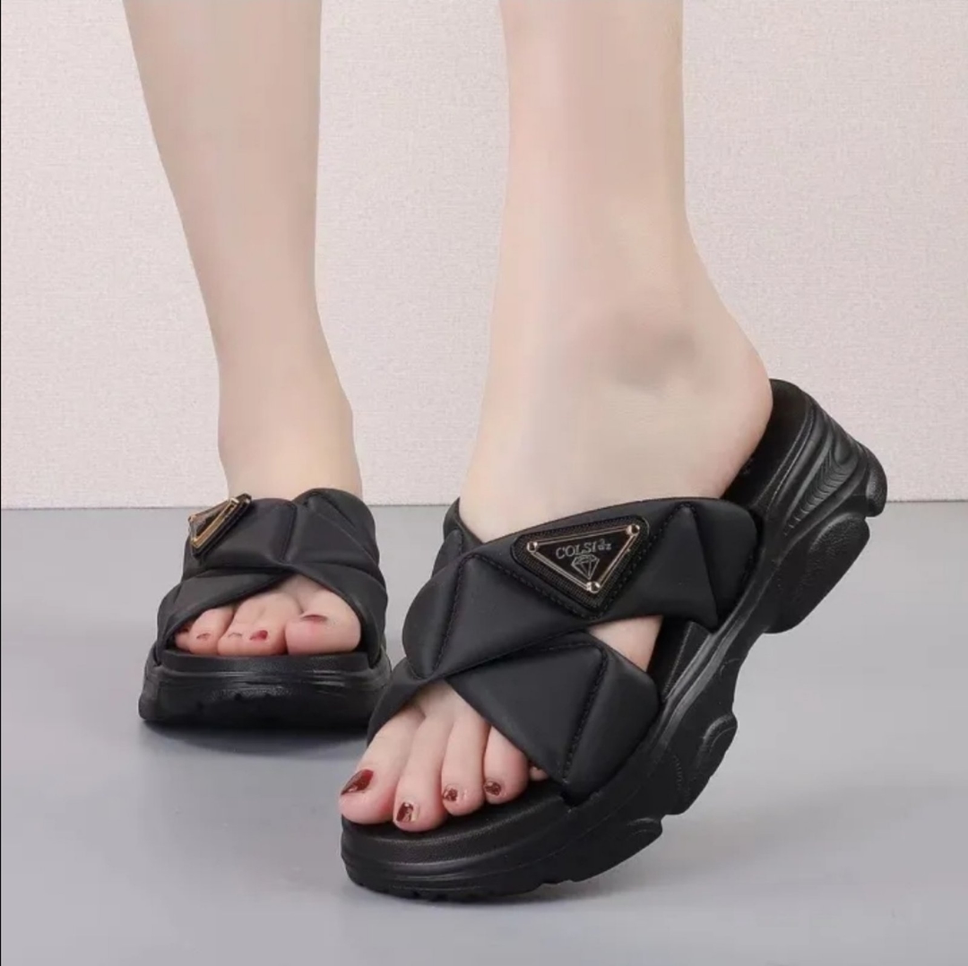 New Summer Korean Fashion Platform Sandals For Ladies 1