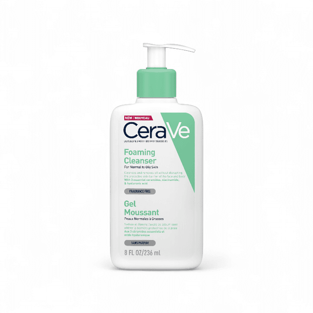 CeraVe Foaming Facial Cleanser for Normal to Oily Skin-236 ml