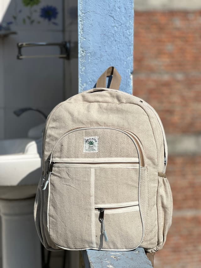 Premium Hemp Backpack – Eco-Friendly & Durable | Hemp Backpack For Men