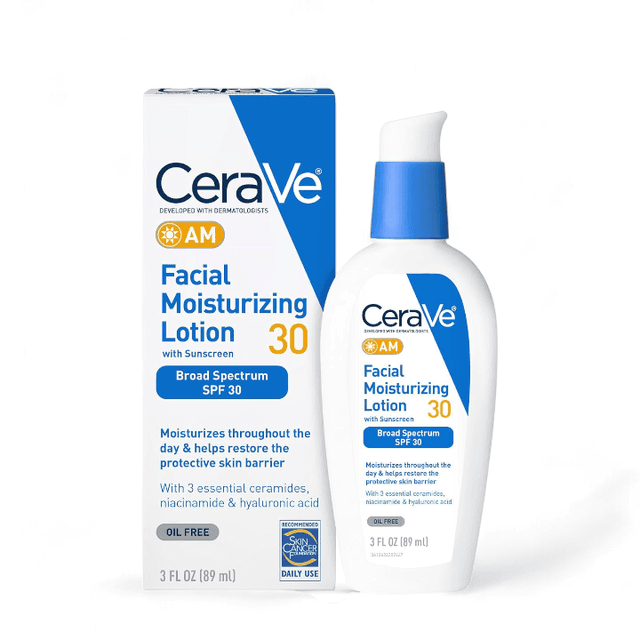 CeraVe AM Facial Moisturizing Lotion Ultra Light Weight -89ml
