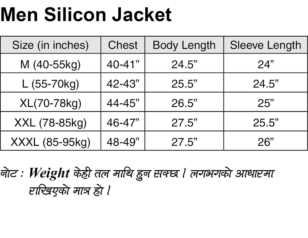 Moonstar 3 Layer Full Sleeve Hooded Silicon Winter Jacket For Men - Fashion | Multicolor 4