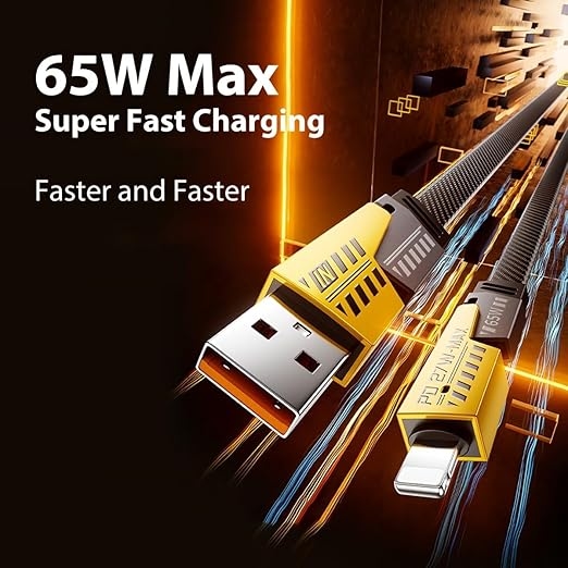 4-in-1 Universal Fast Charging Data Cable, 65W High Power Output 2
