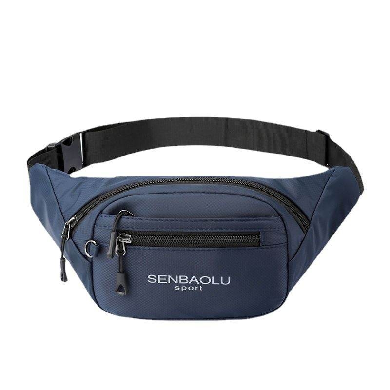 New Work Mobile Phone Waist Bag Men Summer Construction Site Dedicated Men Business Wallet Bag Trendy Brand Messenger Chest Bag 4